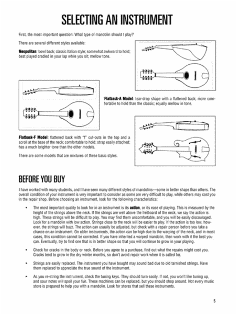 Hal Leonard Mandolin Method – Book 1: Second Edition Acoustic Guitar scores gallery preview page 3