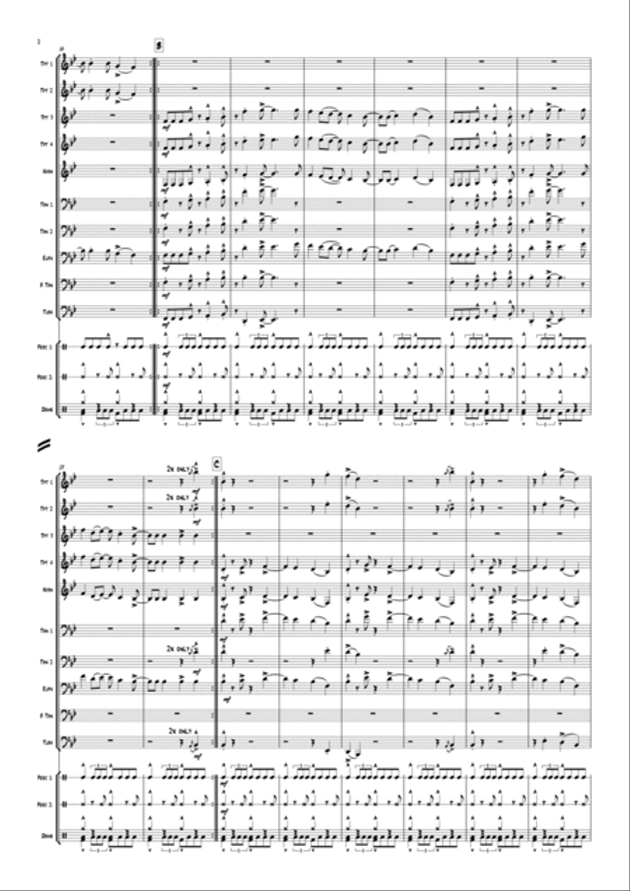 Celtic Dance Celtic Dance Euphonium scores gallery preview page 4
