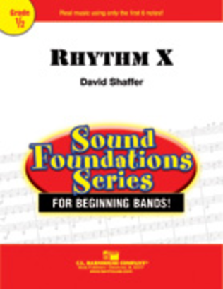 Book cover for Rhythm X