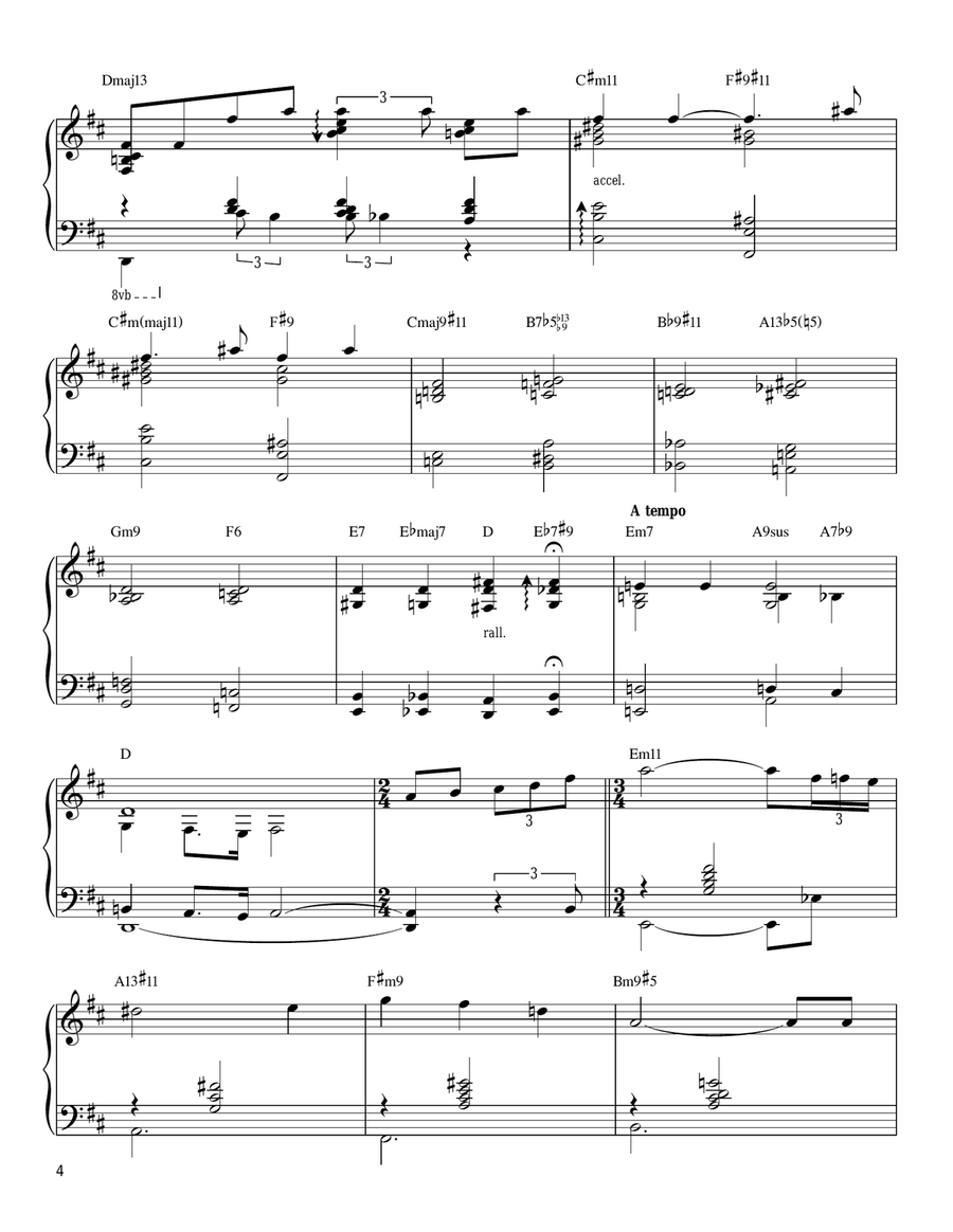 Little Girl Blue Little Girl Blue Piano scores gallery preview page 4