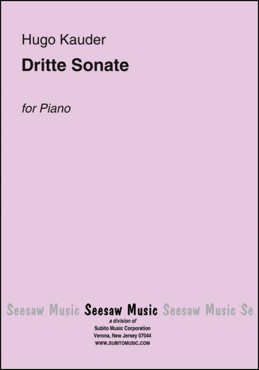 Dritte Sonate