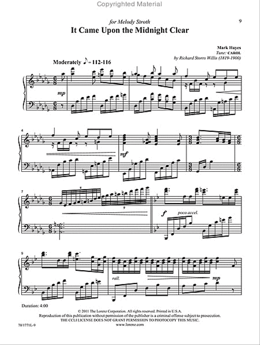 The Art of the Piano, Volume 2 Piano Solo scores gallery preview page 6