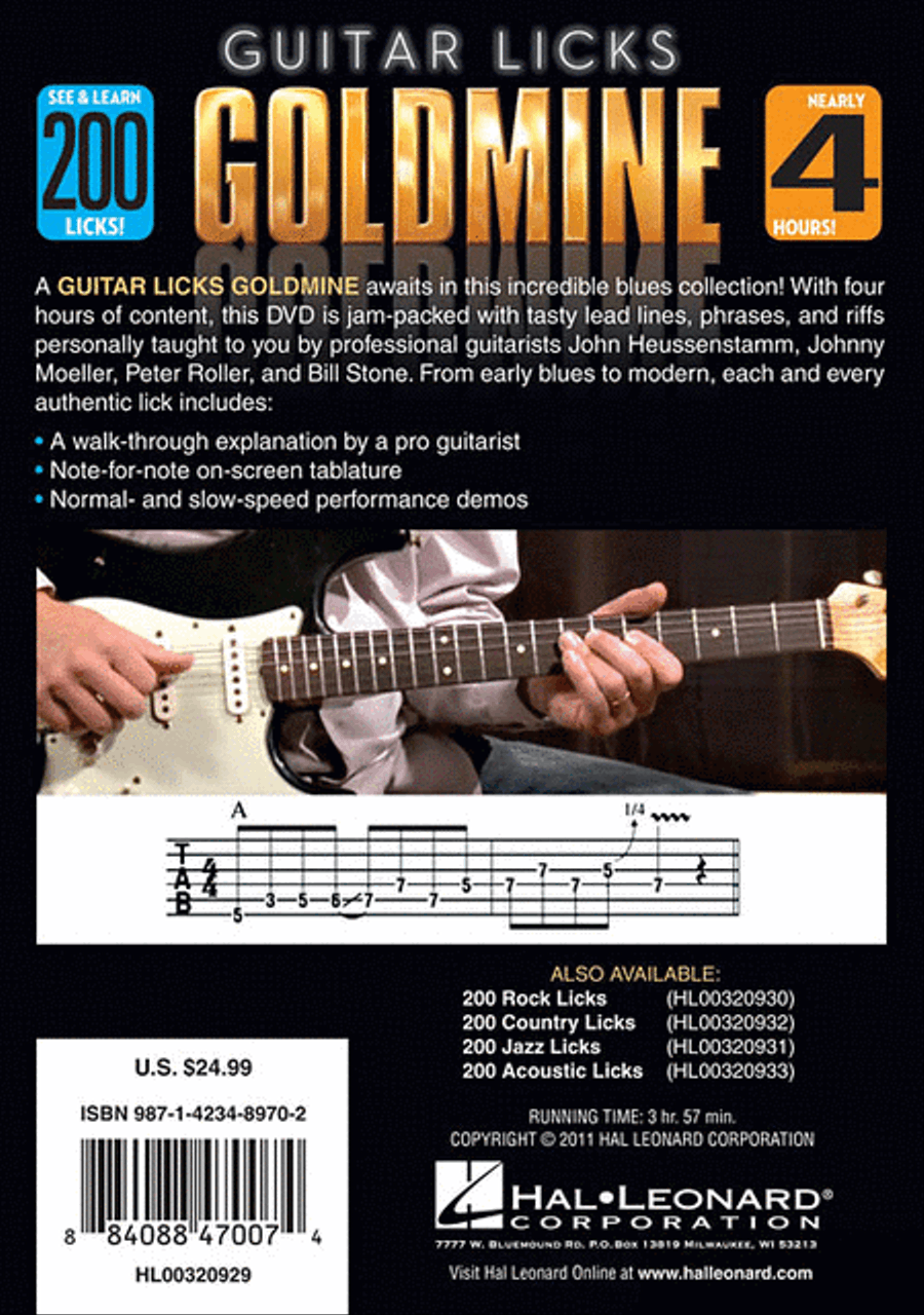 200 Blues Licks Electric Guitar scores gallery preview page 2