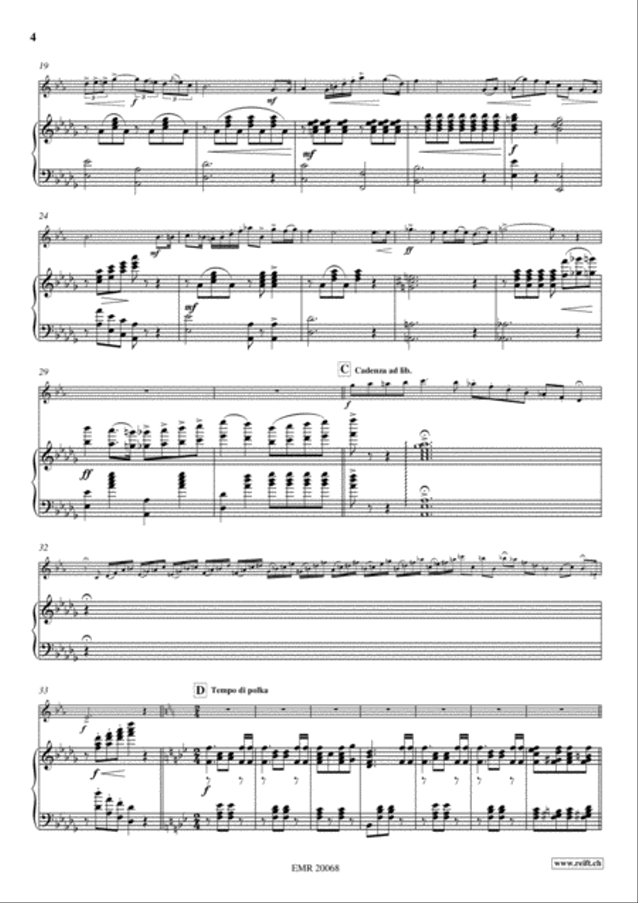 Fantastic Polka Tenor Saxophone scores gallery preview page 4
