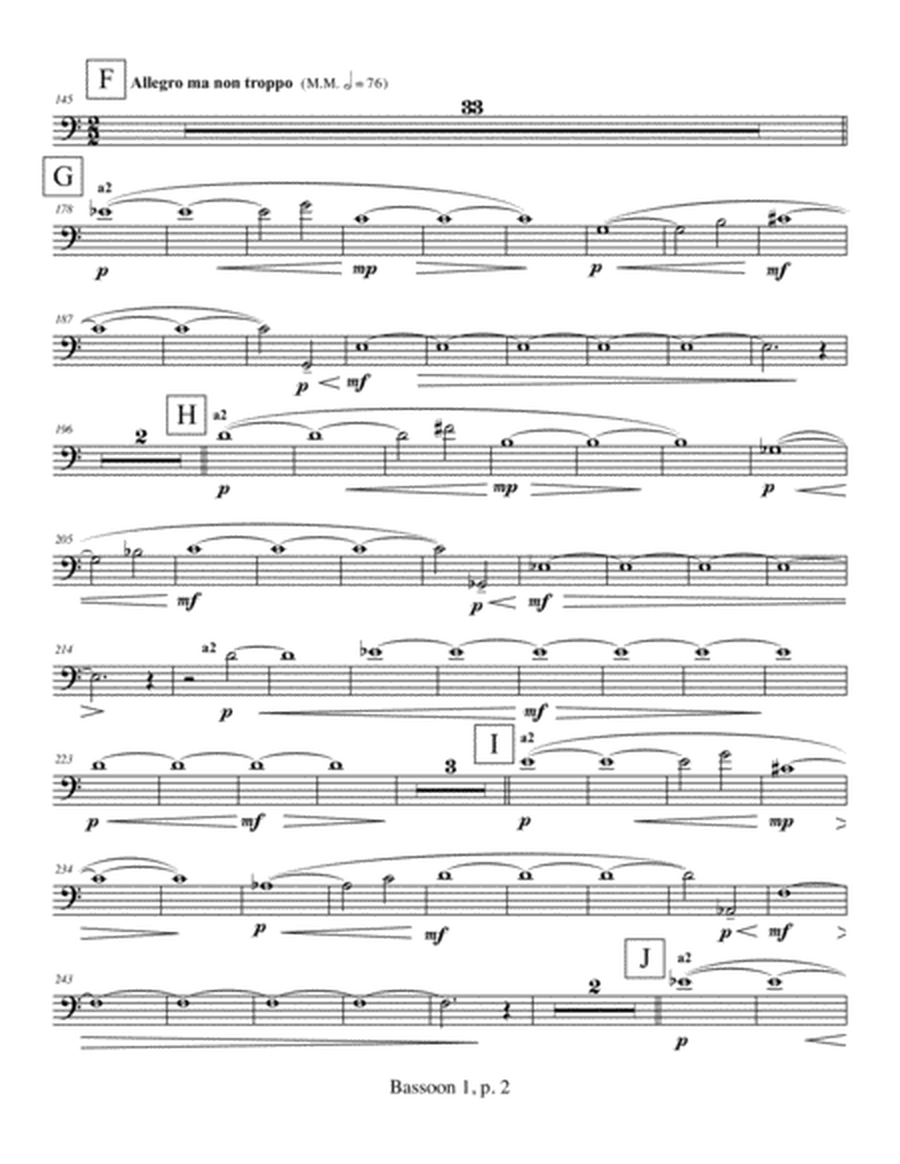 Violin Concerto (2009) Bassoon part 1