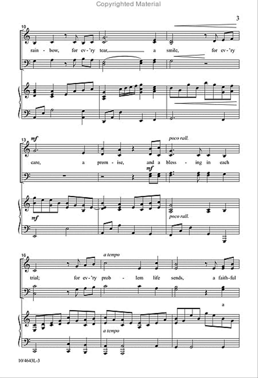 An Irish Prayer An Irish Prayer 4-Part scores gallery preview page 3