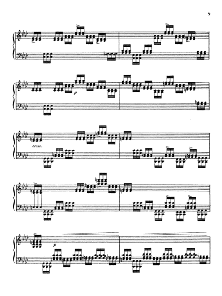 Saint-Saëns: Six Etudes, Op. 52 Piano Method scores gallery preview page 2