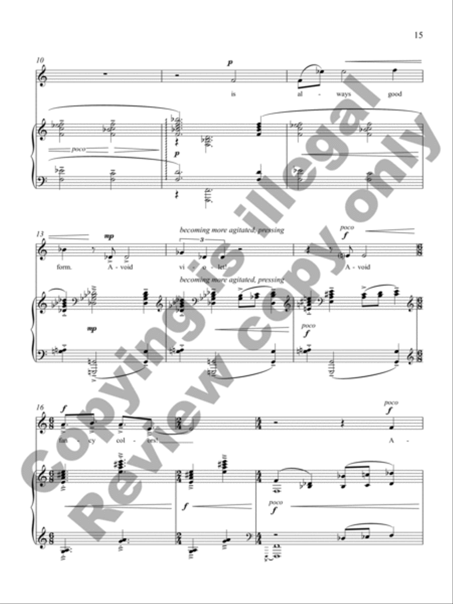 Songs for Soprano, Volume 3 Soprano Voice scores gallery preview page 11