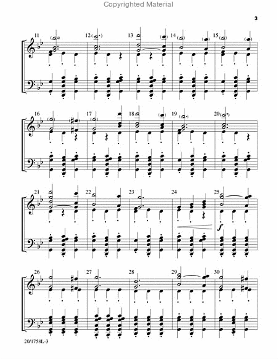Masters In This Hall 5-Octaves scores gallery preview page 3