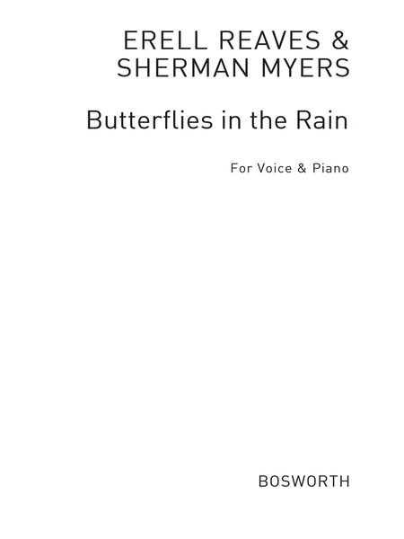 Sherman Myers: Butterflies In The Rain