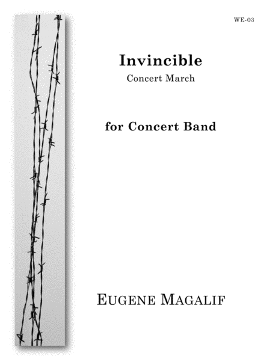 Invincible for Concert Band Concert Band scores gallery preview page 1