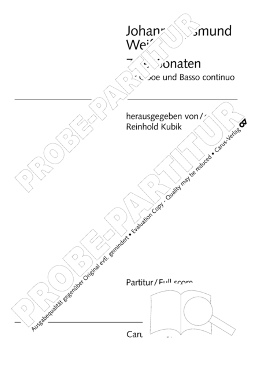 2 Sonatas (Zwei Sonaten) 2 Sonatas (Zwei Sonaten) Score scores gallery preview page 2