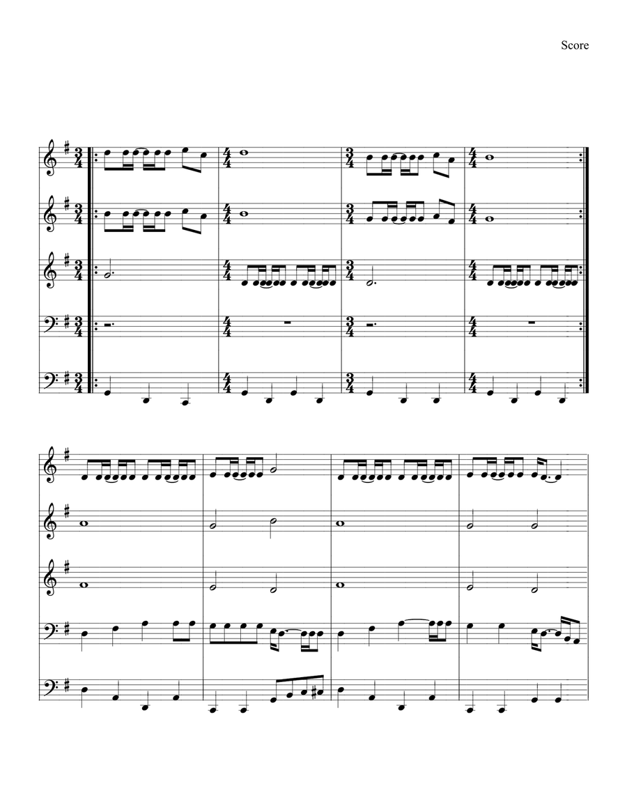 Ring Of Fire Horn scores gallery preview page 4