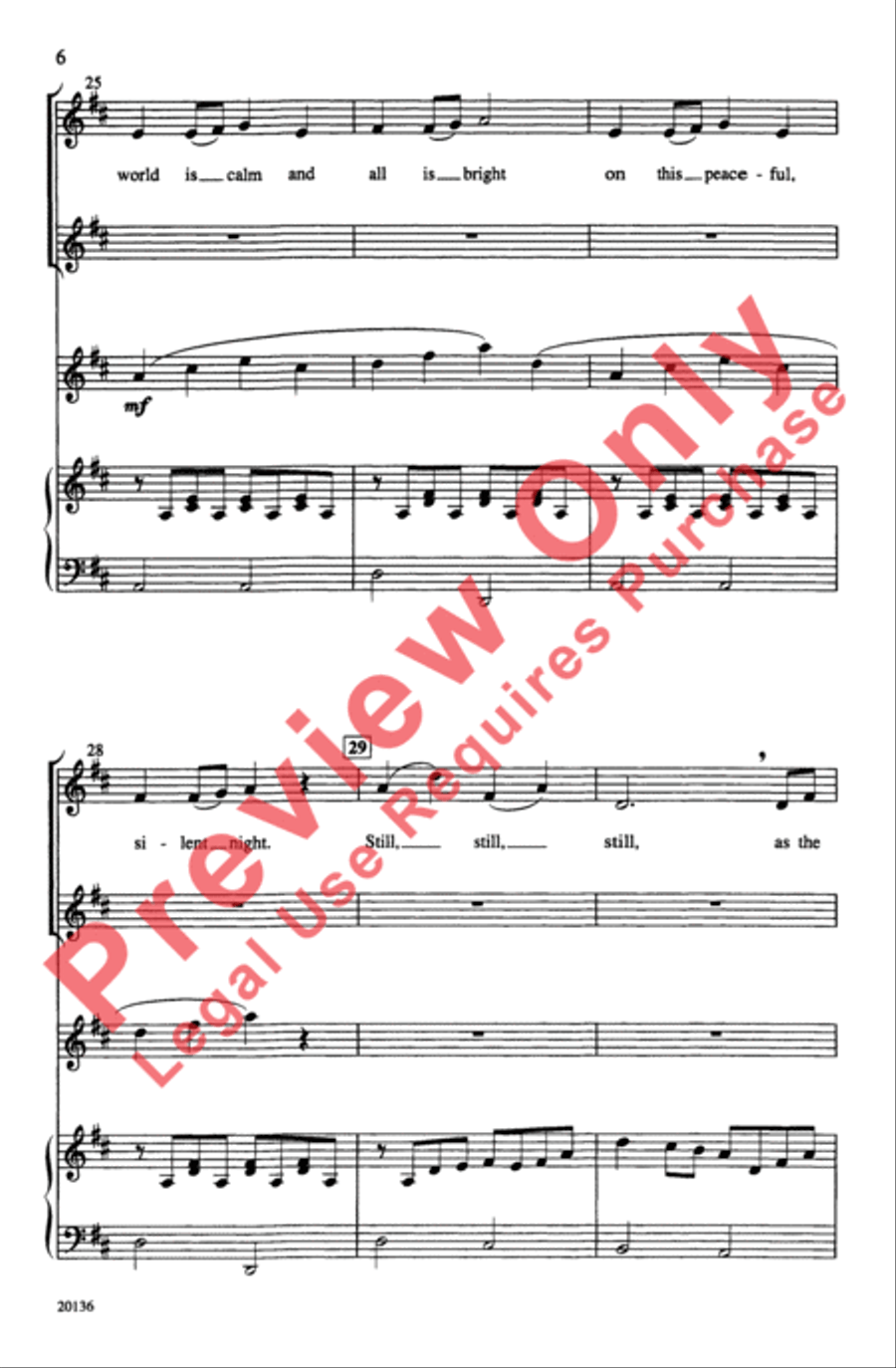 Snow Is Falling Still Snow Is Falling Still 2-Part scores gallery preview page 6