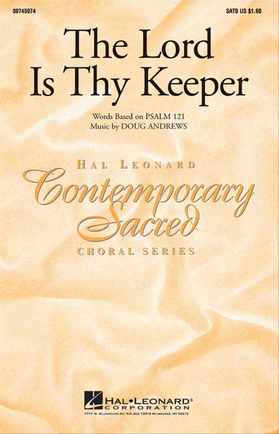 The Lord Is Thy Keeper 4-Part scores gallery preview page 1