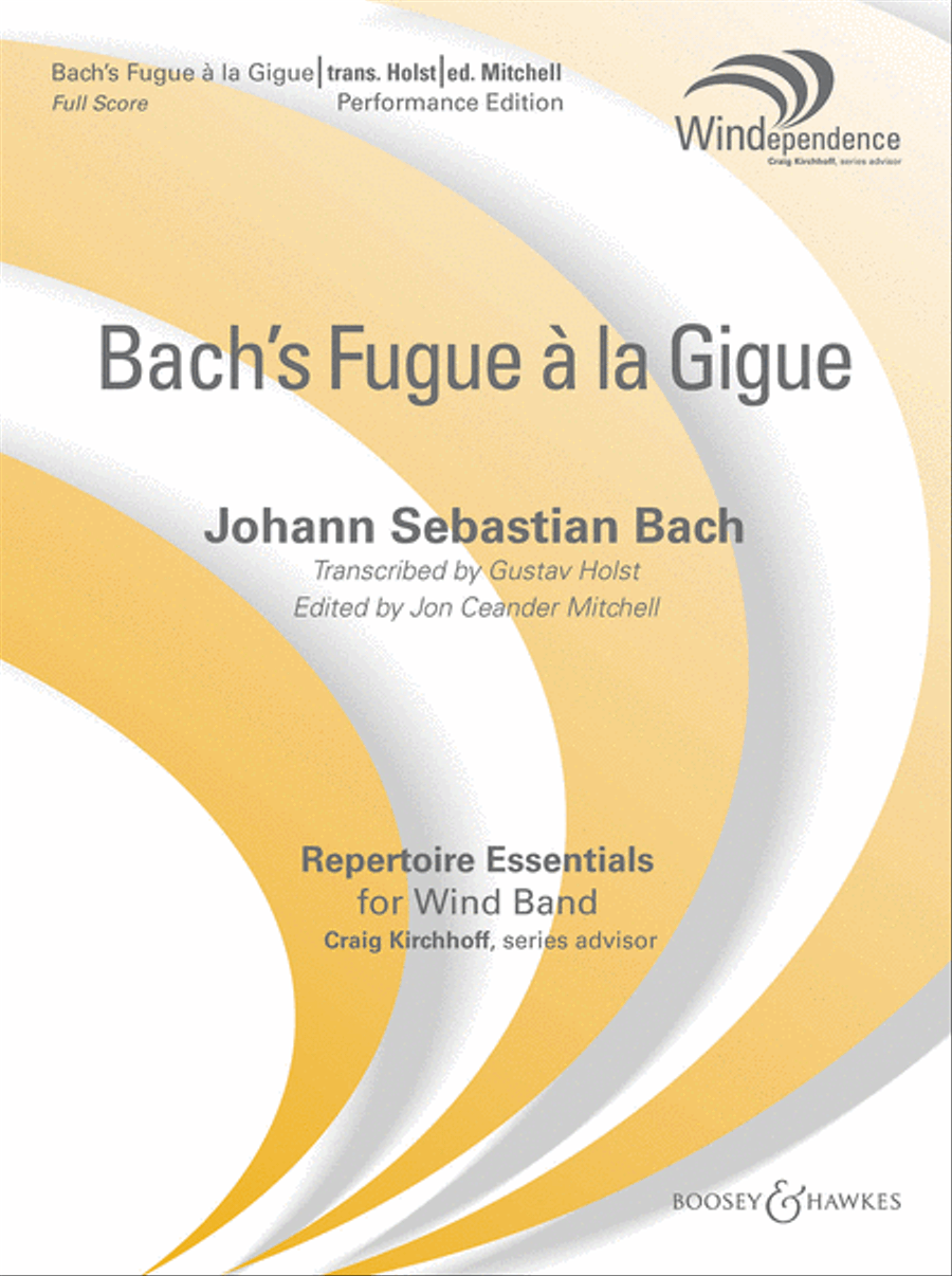 Fugue a la Gigue Concert Band scores gallery preview page 1