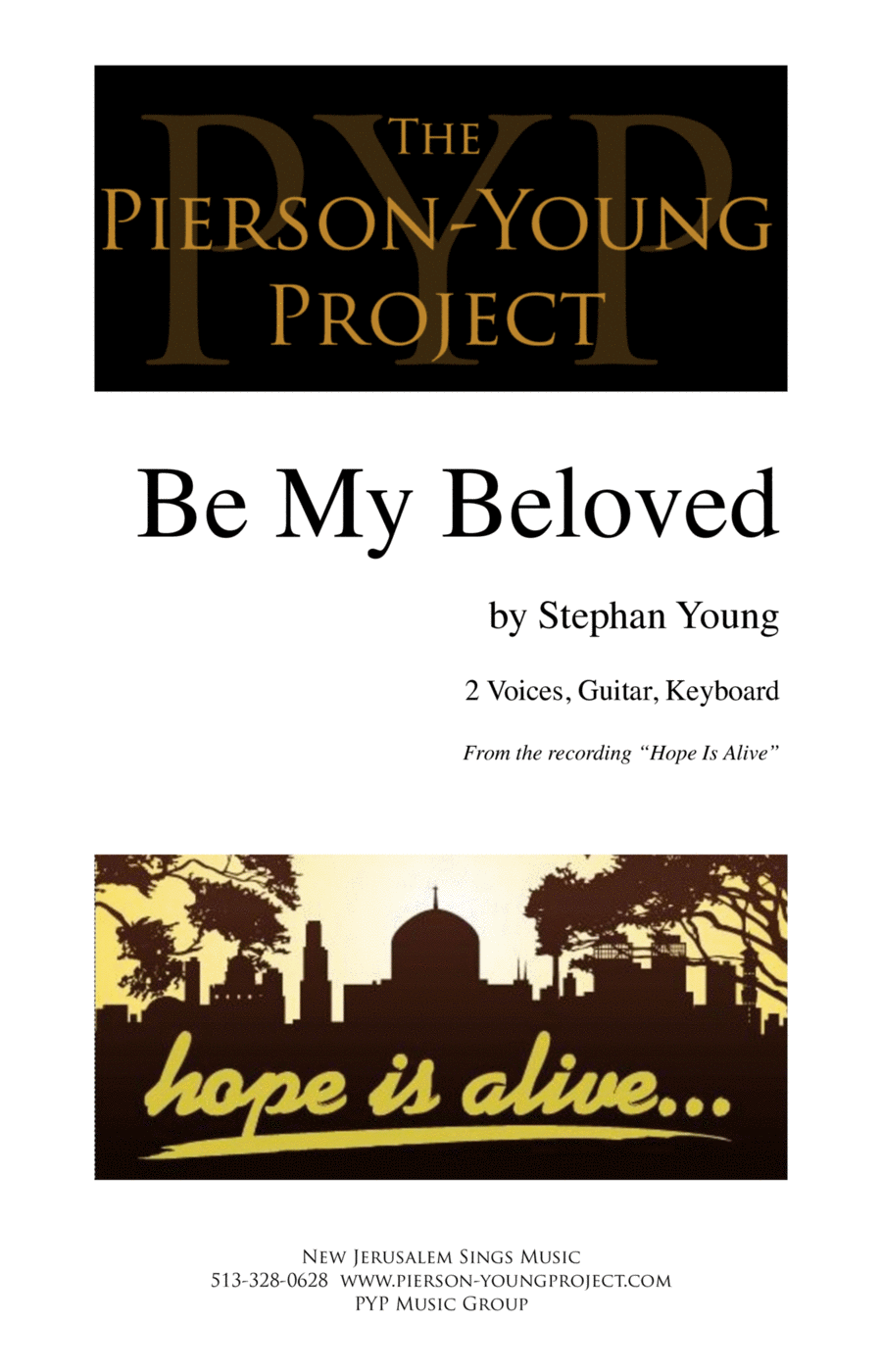 Be My Beloved Be My Beloved Piano, Vocal, Guitar scores gallery preview page 1