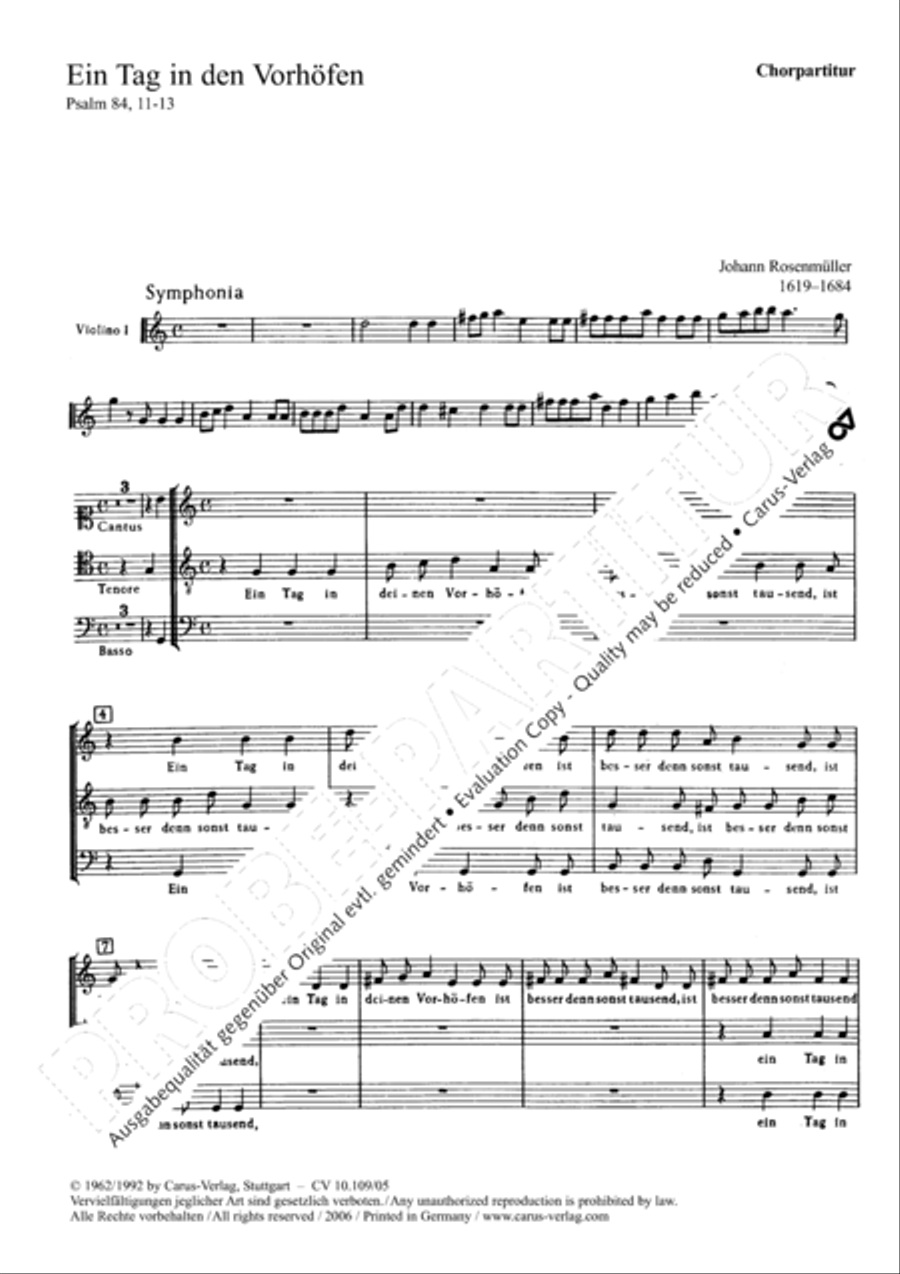 Ein Tag in deinen Vorhofen STB scores gallery preview page 3