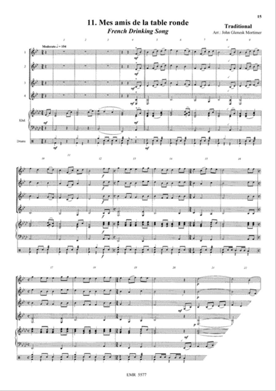 Quartets Volume 1 Clarinet scores gallery preview page 6