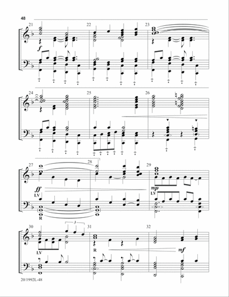 Hymns We Love to Ring 5-Octaves scores gallery preview page 35