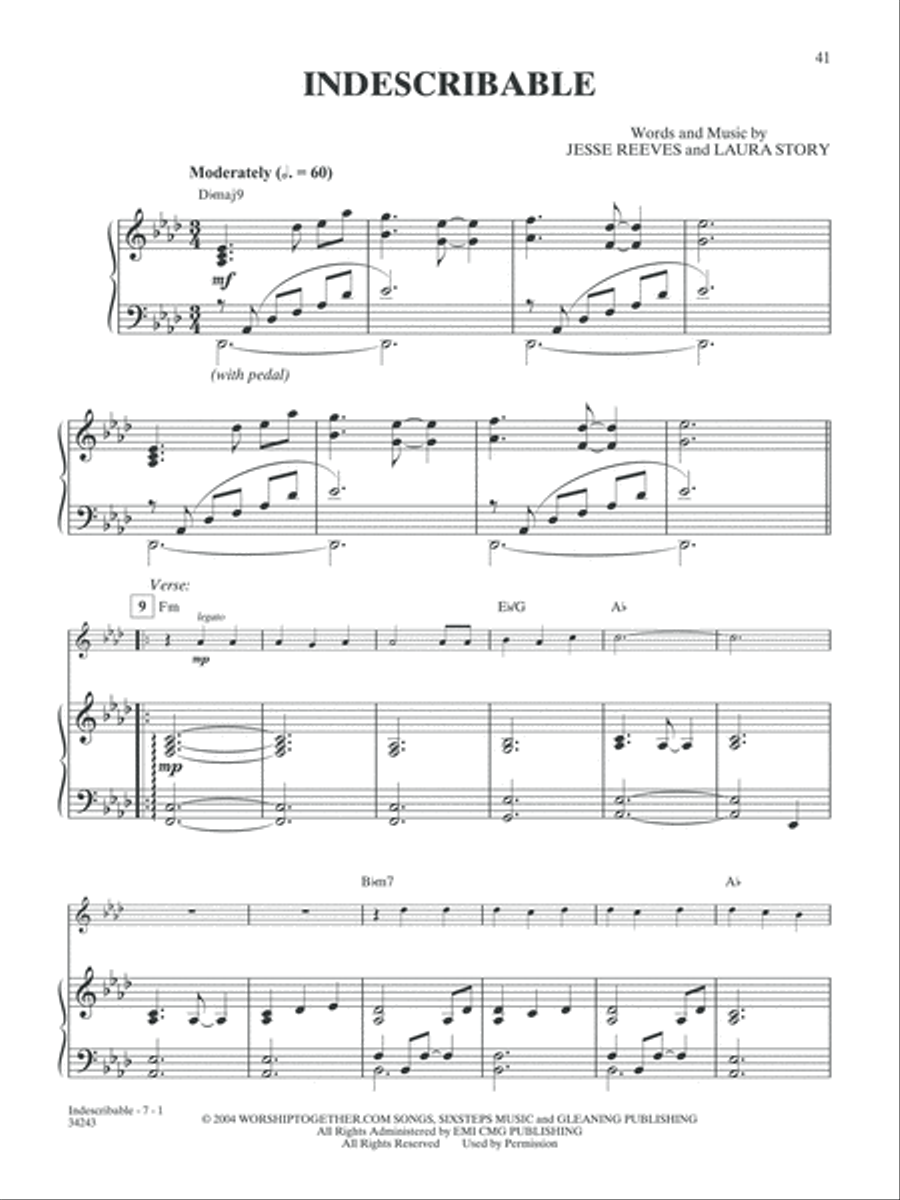 Top Praise & Worship Instrumental Solos Piano scores gallery preview page 4