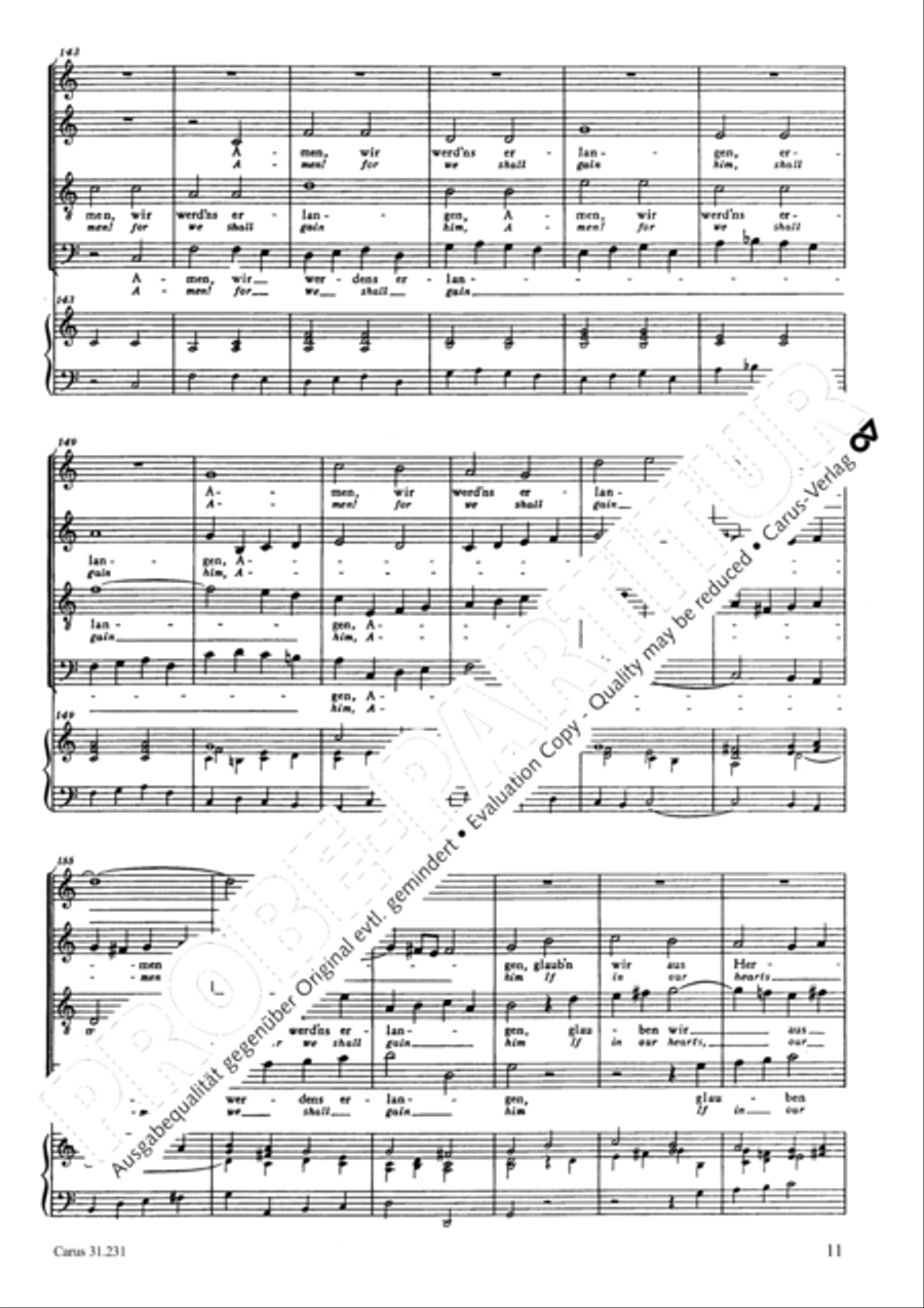 Give glory, praise and honor 4-Part scores gallery preview page 12