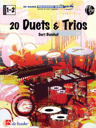 Book cover for Twenty Duets and Trios Percussion Ensemble