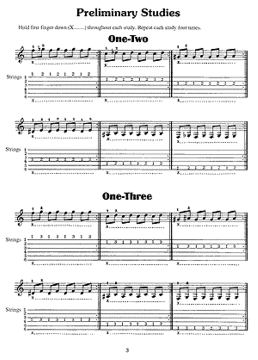 Guitar Technic Classical Guitar scores gallery preview page 4