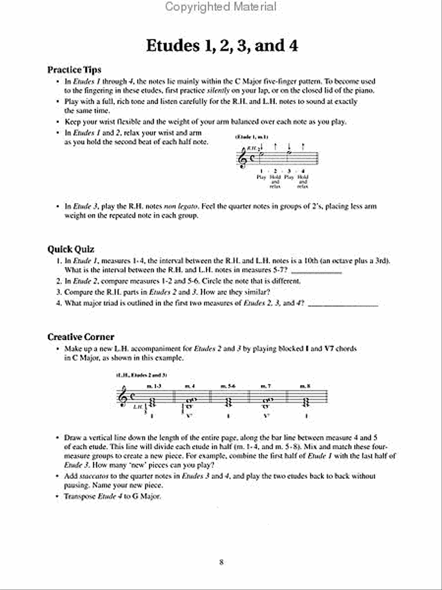 Czerny – Selections from The Little Pianist, Opus 823 Piano Method scores gallery preview page 2