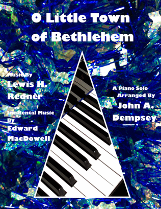 Book cover for O Little Town of Bethlehem (Piano Solo)