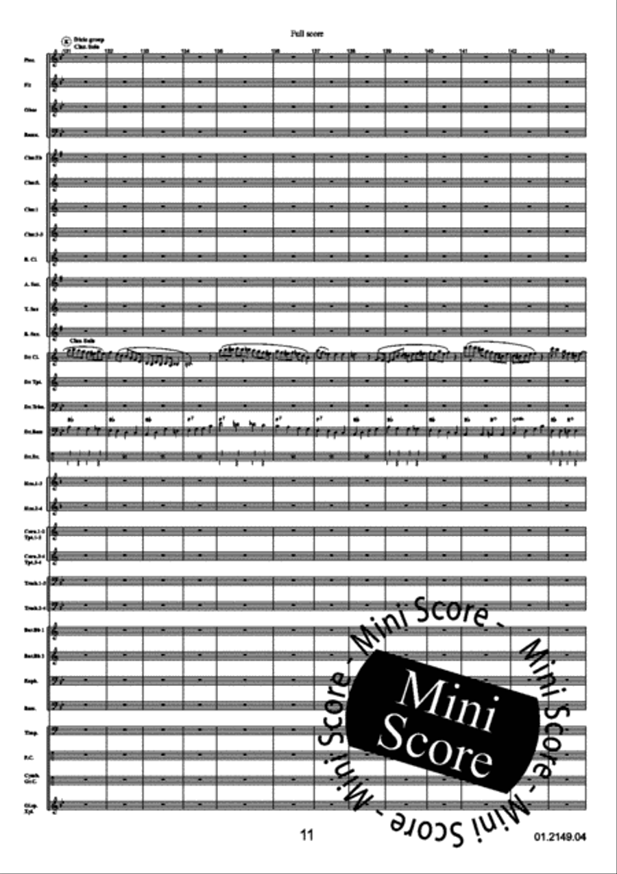 High School Dixie Big Band scores gallery preview page 17