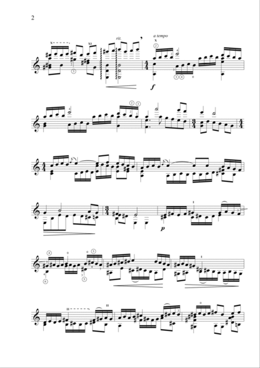 The Melody Acoustic Guitar scores gallery preview page 2