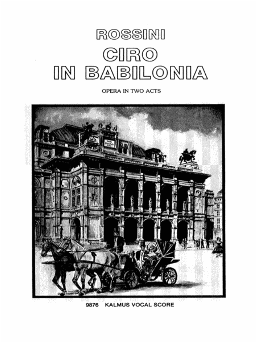 Ciro in Babalonia Voice scores gallery preview page 3