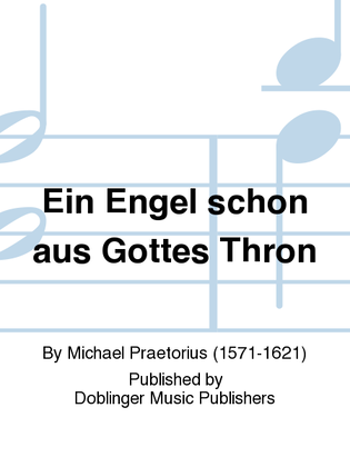 Ein Engel schon aus Gottes Thron