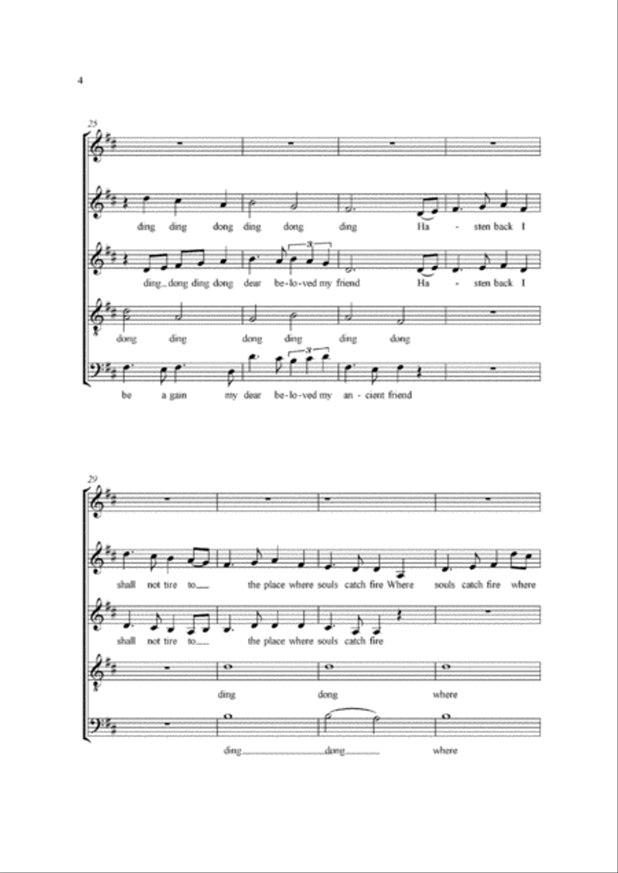 Souls Catch Fire 4-Part scores gallery preview page 4