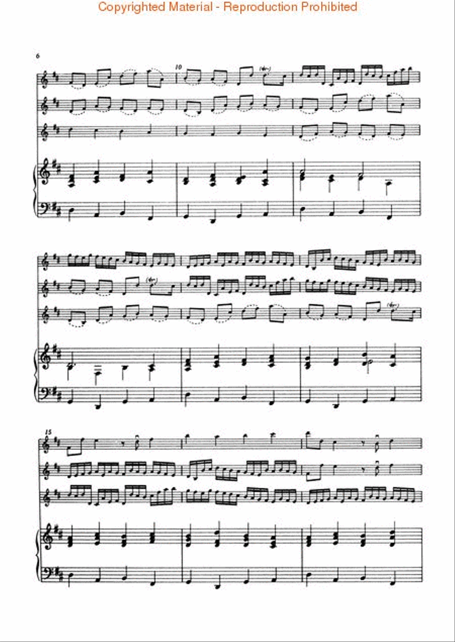 Canon in D Major Canon in D Major Chamber Orchestra scores gallery preview page 3