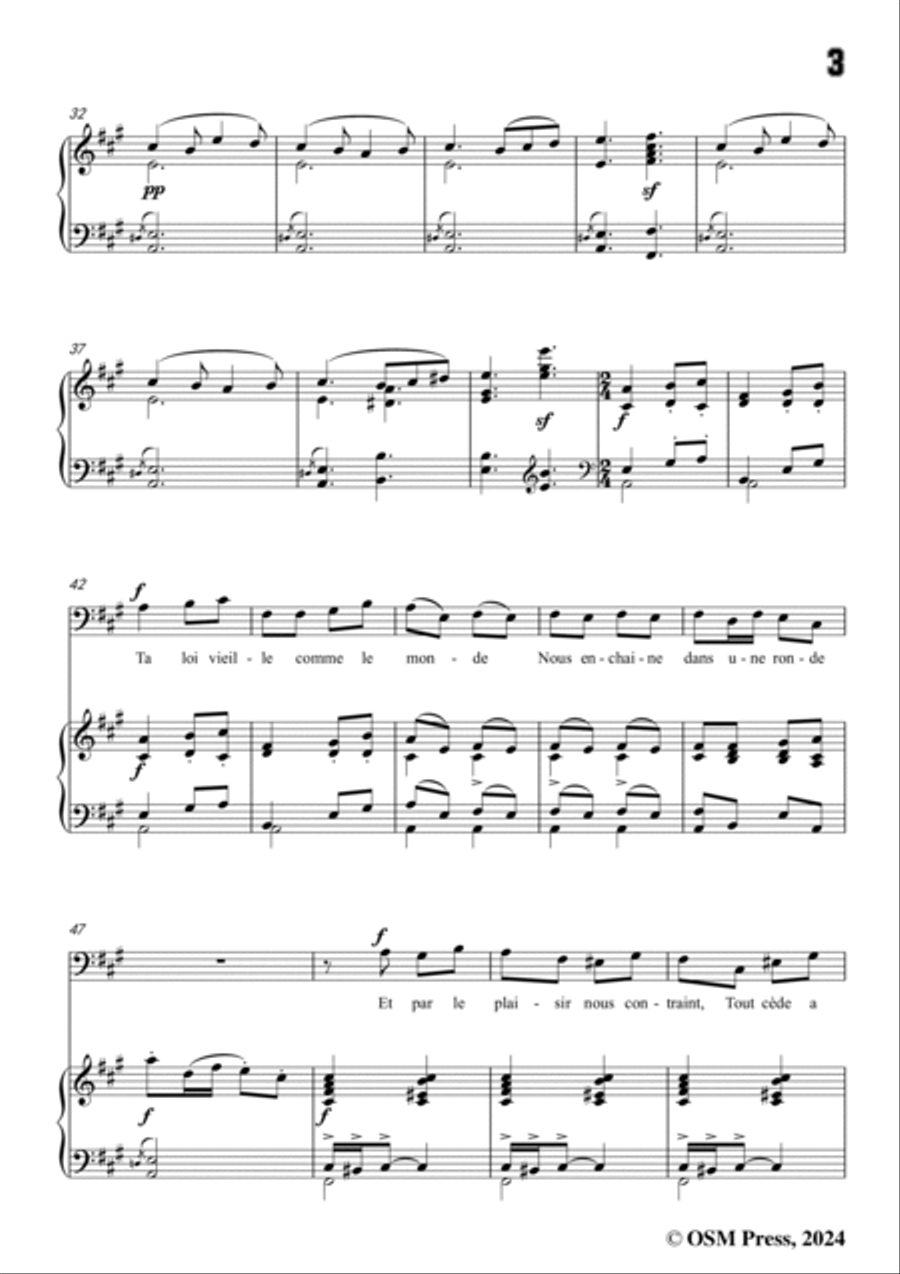 B. Godard-La ménétrier,in A Major,Op.10 No.6 Voice scores gallery preview page 5