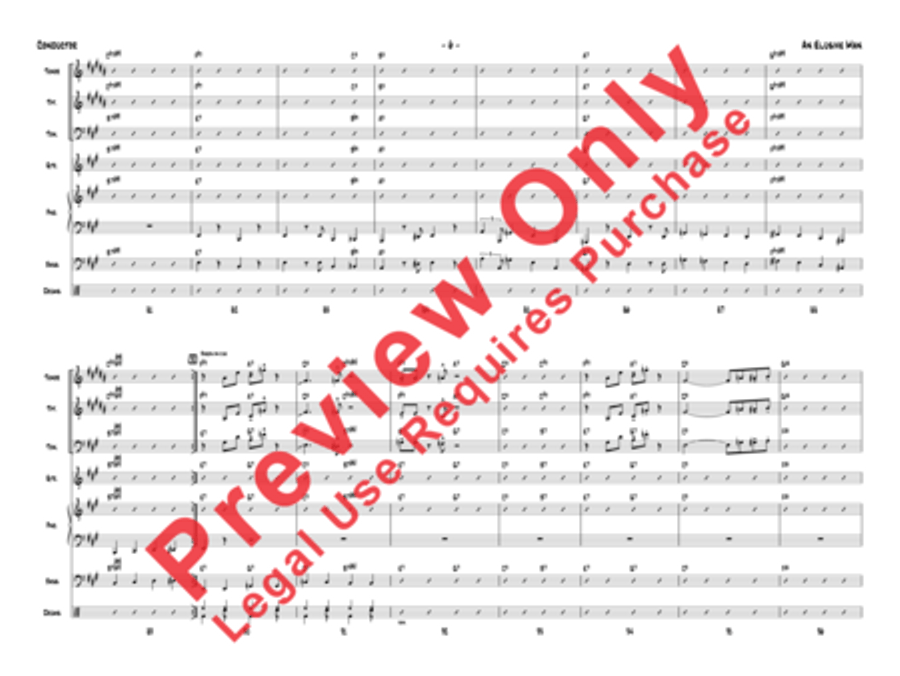 An Elusive Man An Elusive Man Jazz Ensemble scores gallery preview page 9