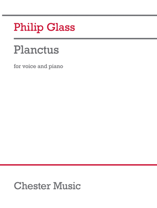 Book cover for Planctus