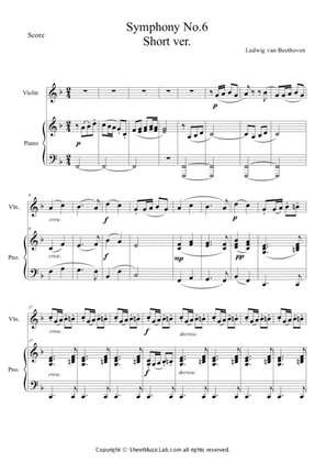 Symphony No.6 in F major, Op. 68 (Short&Easy Version)