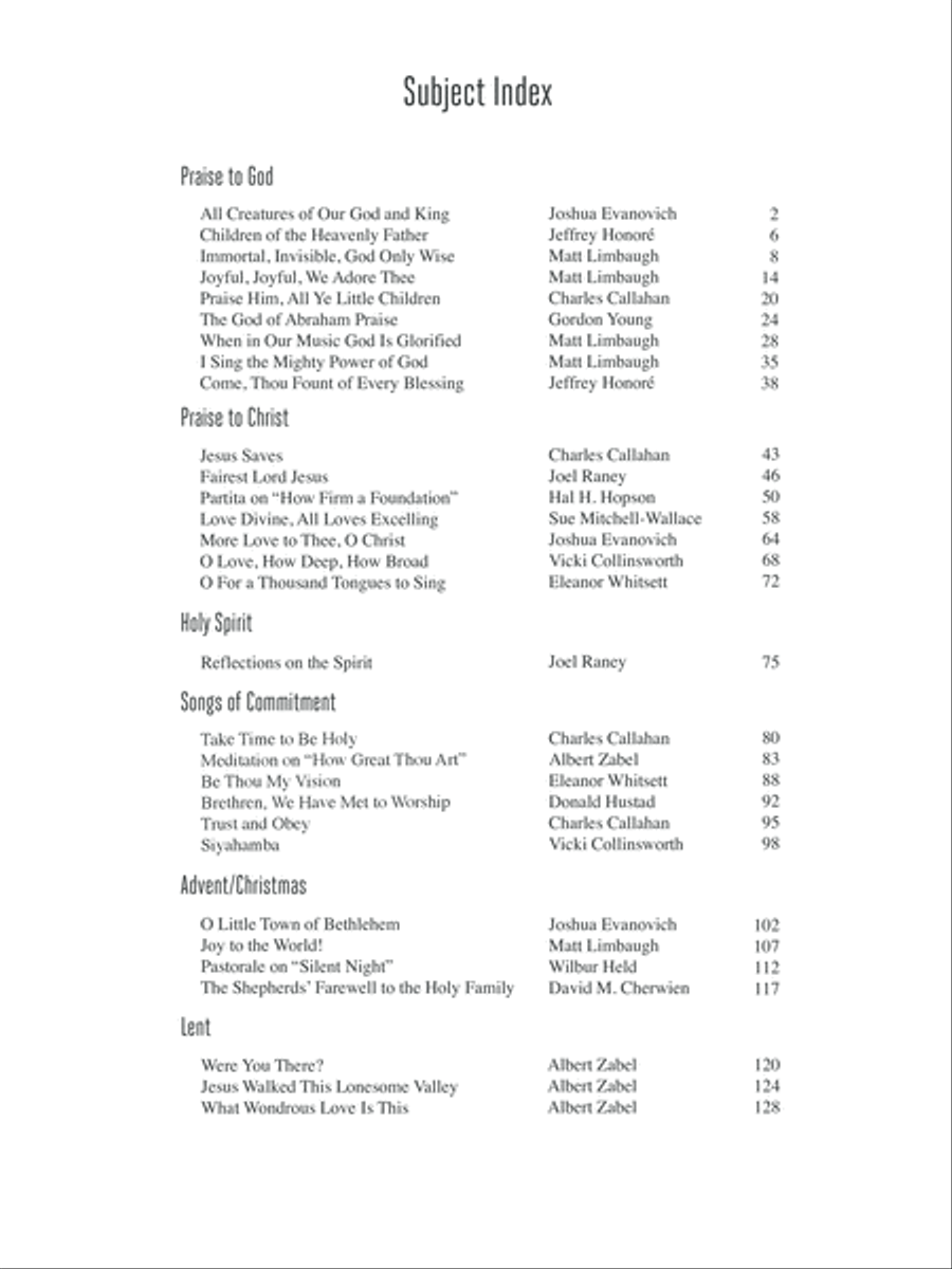 Essential Collection for the Church Organist II, The-Digital Download Organ scores gallery preview page 3