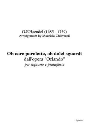 Book cover for Oh care parolette, oh dolci sguardi