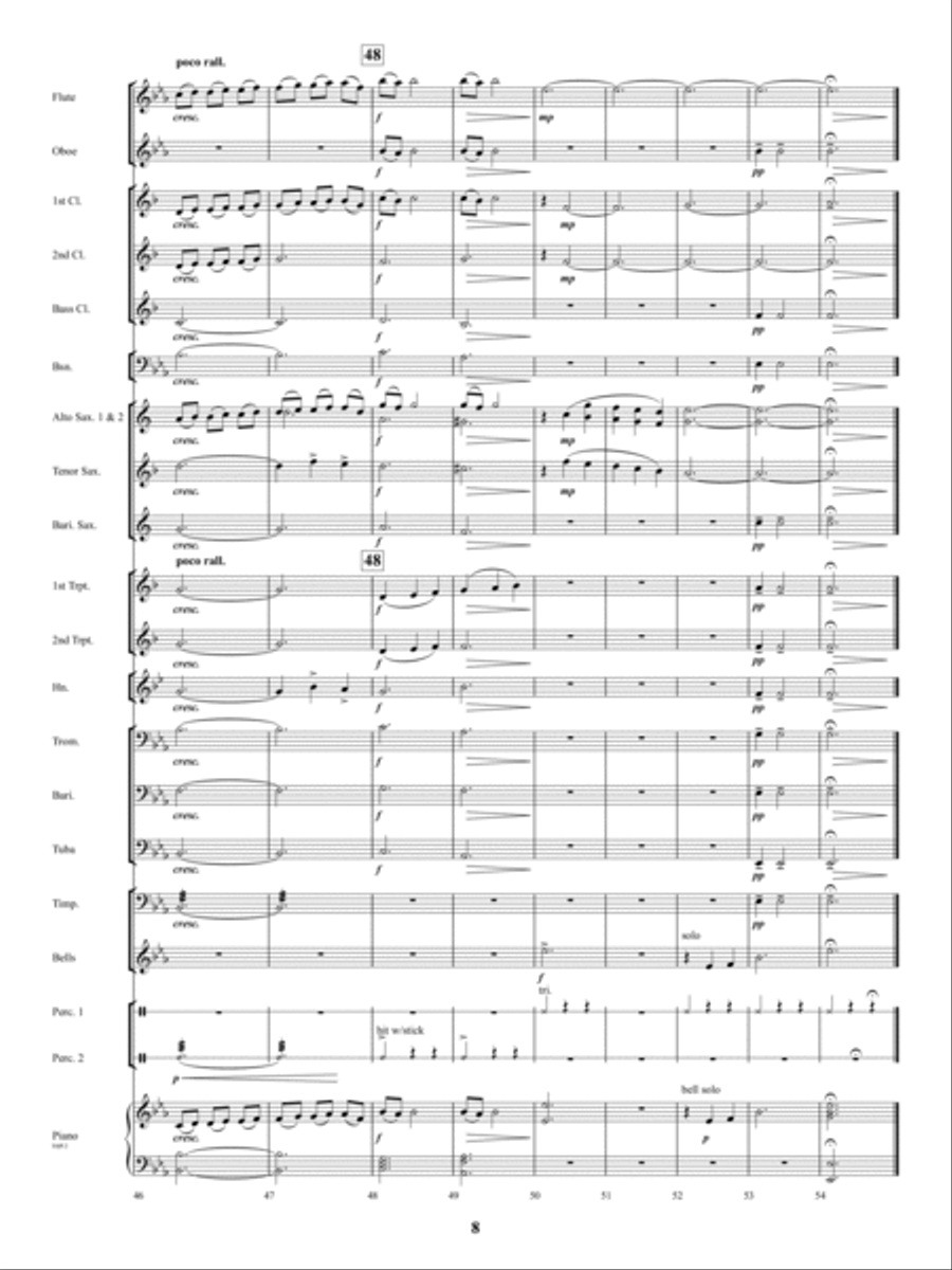 Amazing Grace Amazing Grace Concert Band scores gallery preview page 8