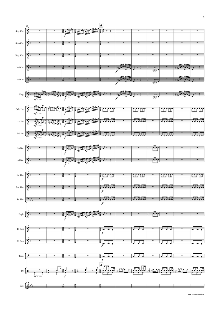 Sirba Brass Band scores gallery preview page 4