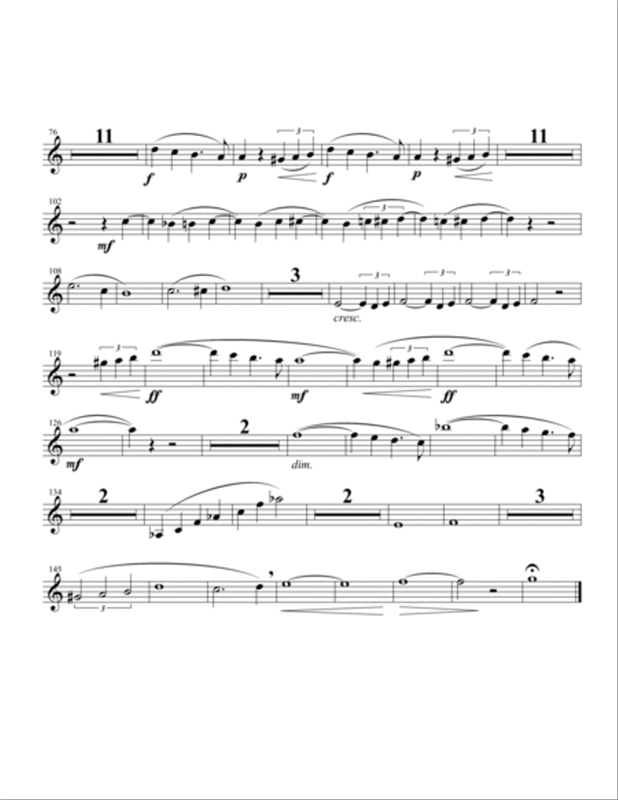 Prelude and Liebestod from Tristan and Isolde Brass Ensemble scores gallery preview page 5