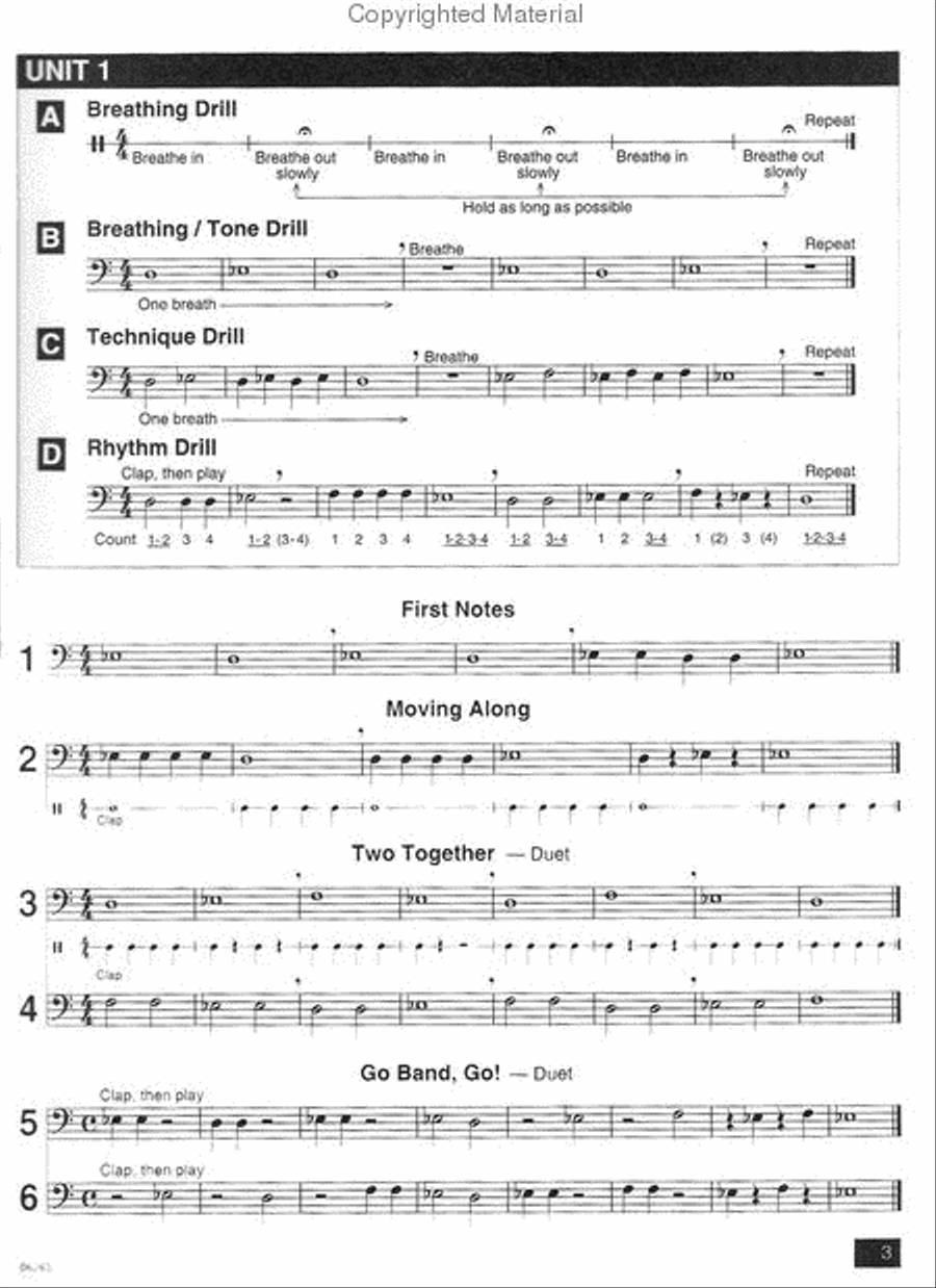 Skill Builders - Book 1 Concert Band Methods scores gallery preview page 2
