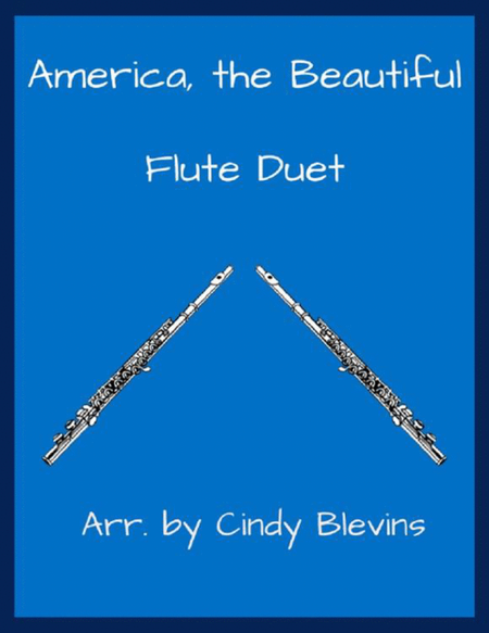 America, the Beautiful, Flute Duet image number null