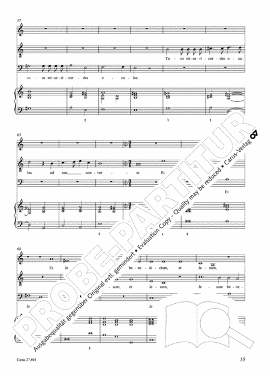 Hinni, Salve Regina, Motetti Score scores gallery preview page 60