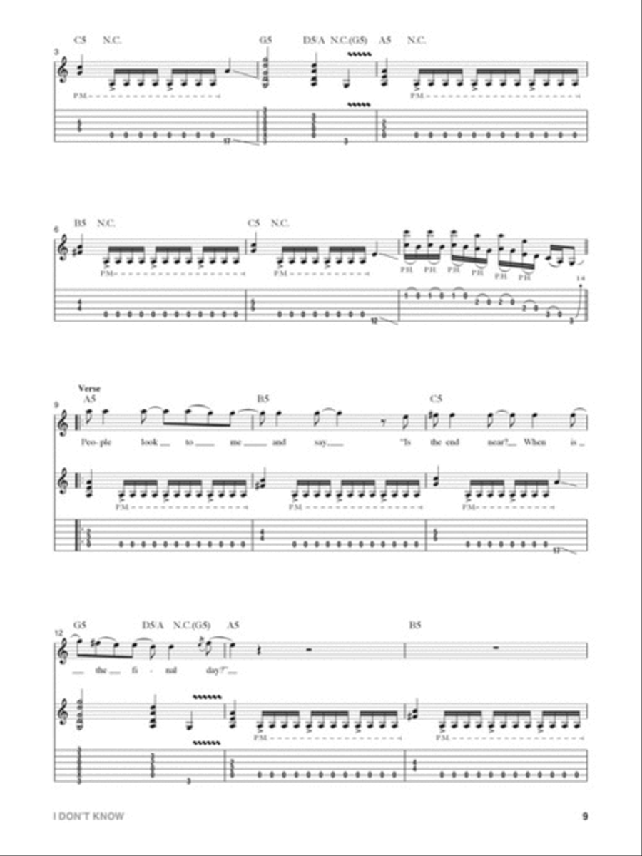 The Very Best of Ozzy Osbourne - 2nd Edition Electric Guitar scores gallery preview page 4