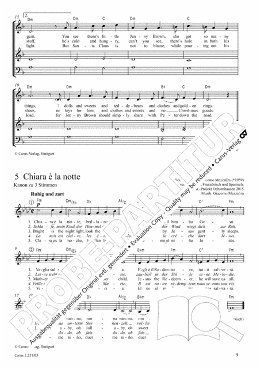 chorissimo! Christmas chorissimo! Christmas Choir scores gallery preview page 12